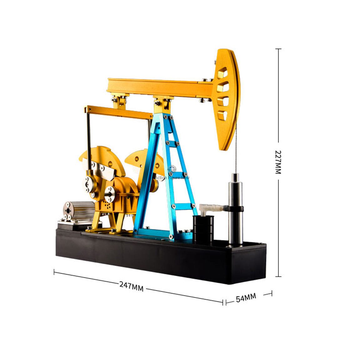 Pumping Unit Model Building Kit: Educational 3D Metal Mechanical Puzzle Pumping Unit Model Building Kit: Educational 3D Metal Mechanical Puzzle