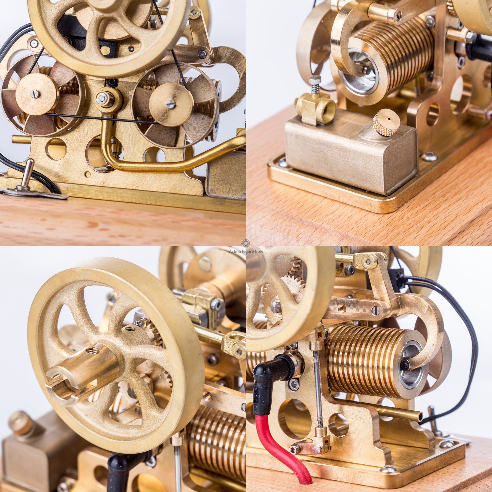 4-Stroke M14 1.9cc Mini Gas Internal Combustion Engine Model with Atkinson Cycle Differential Opposed Pistons 4-Stroke M14 1.9cc Mini Gas Internal Combustion Engine Model with Atkinson Cycle Differential Opposed Pistons