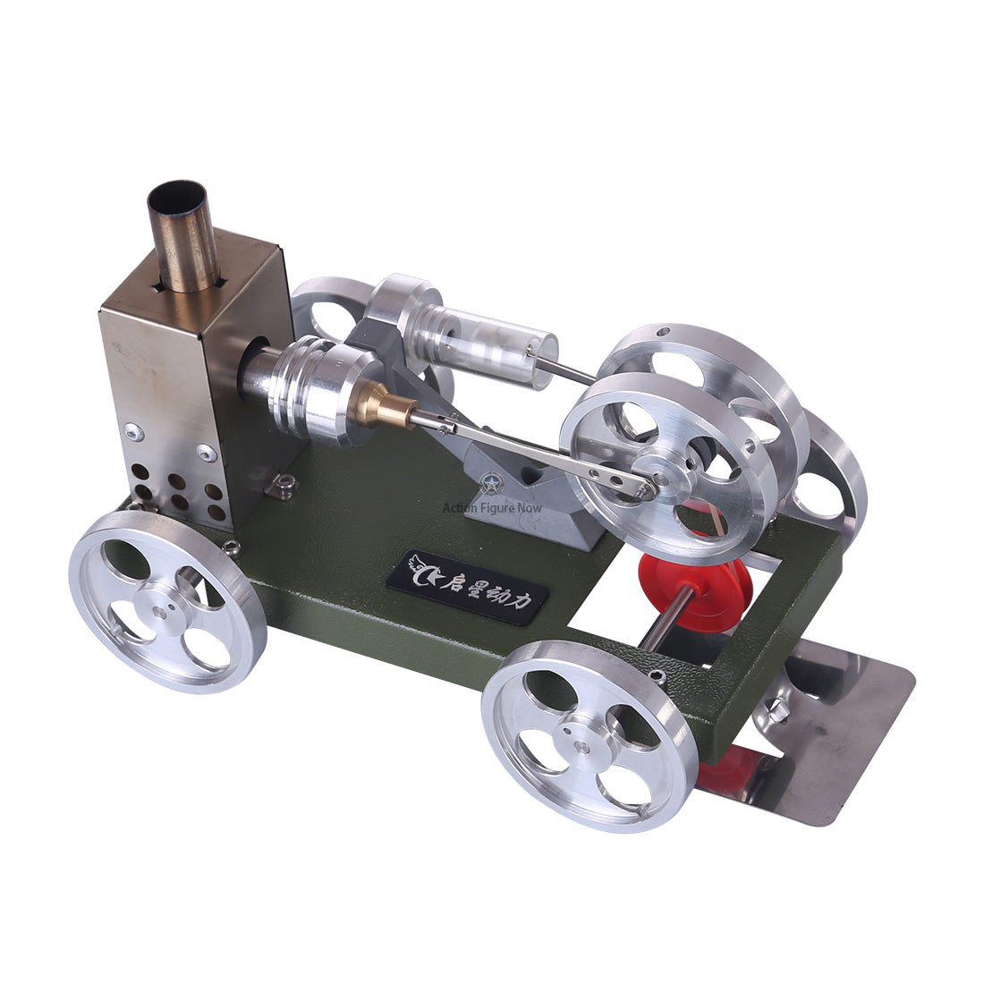 Stirling Engine Car Model Kit: Engine DIY Assembly Kit for Physical Experiment Stirling Engine Car Model Kit: Engine DIY Assembly Kit for Physical Experiment