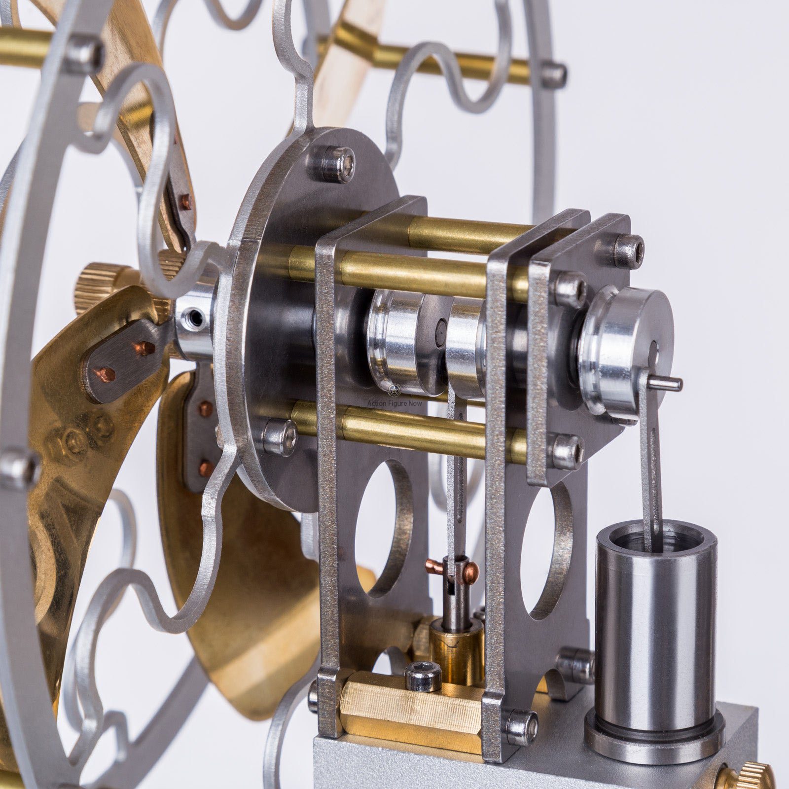 Vintage Stirling Engine Thermal Stove Top Heat Powered Fan Vintage Stirling Engine Thermal Stove Top Heat Powered Fan
