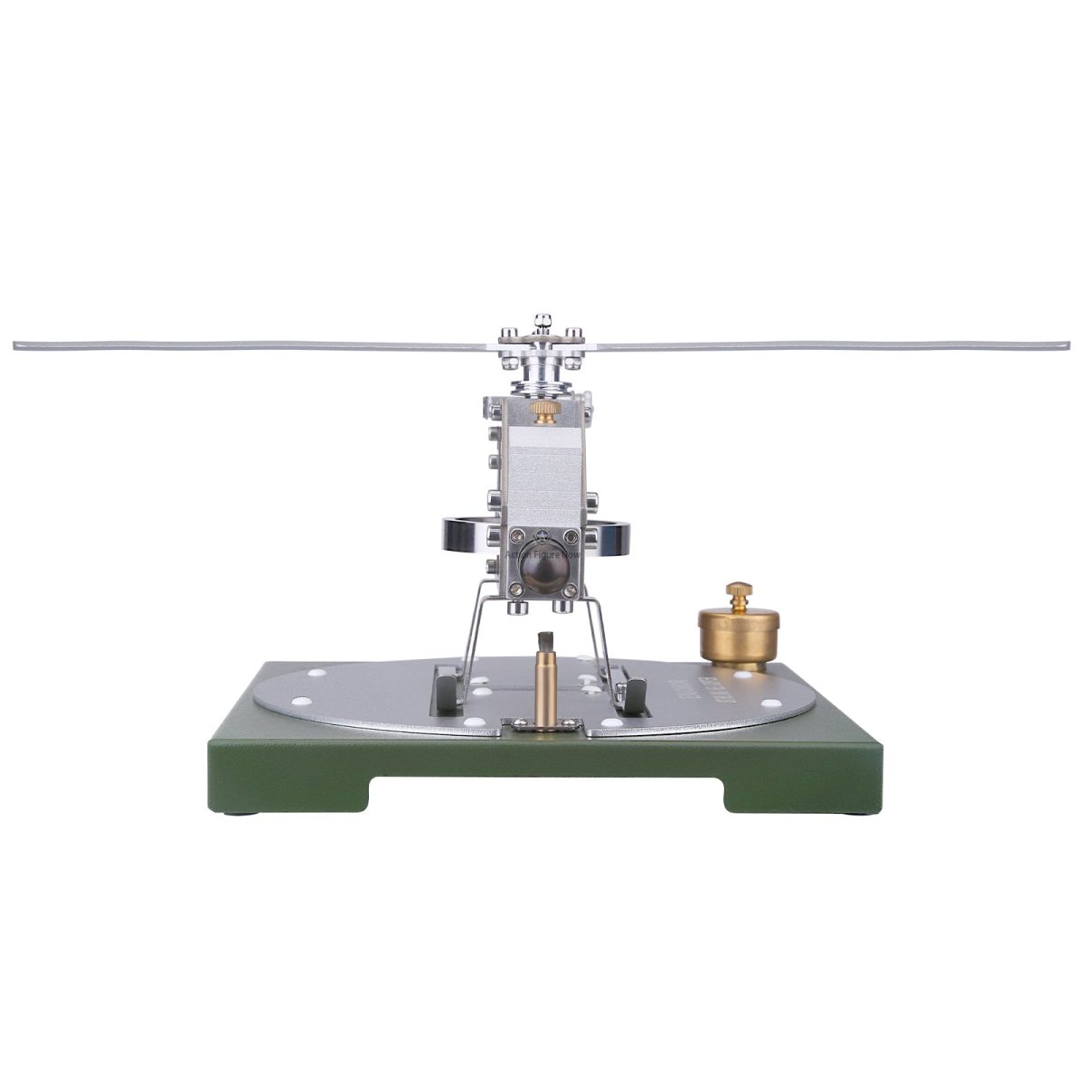 ENJOMOR Stirling Helicopter Model Kit | Gamma Hot Air Stirling Engine Model | DIY Assembly Model | STEM Educational Toy
