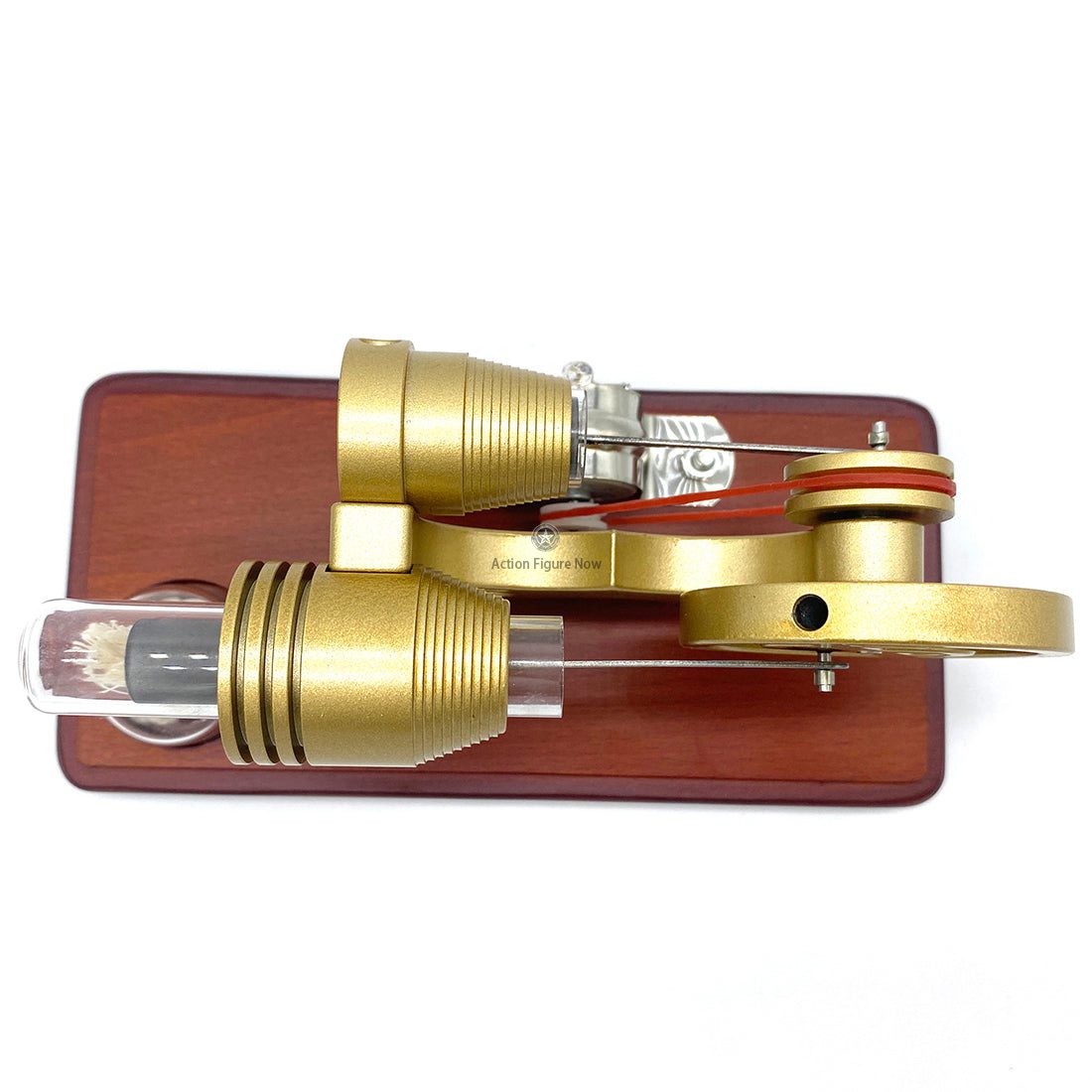 Stirling Engine Generator Model Y: Educational Retro Science Toy with LED Illumination Stirling Engine Generator Model Y: Educational Retro Science Toy with LED Illumination
