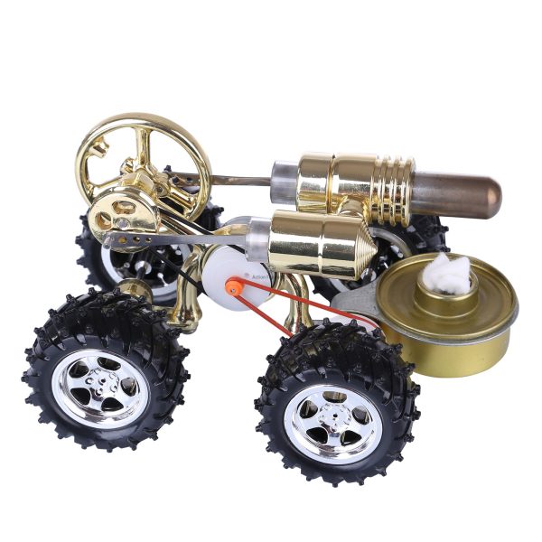 Low Temperature Stirling Engine Educational Model Car