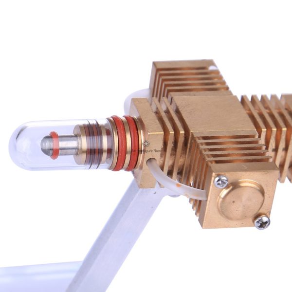 Aircraft Stirling Engine Kit: Mini Pocket Stirling Engine Power Generator Model Toy
