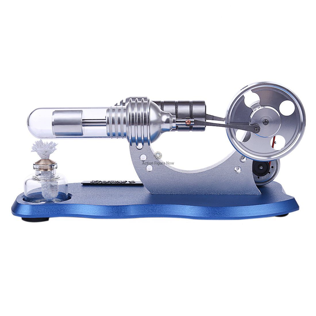 Hot Air Stirling Engine Kit with Generator and Alcohol Burner Hot Air Stirling Engine Kit with Generator and Alcohol Burner