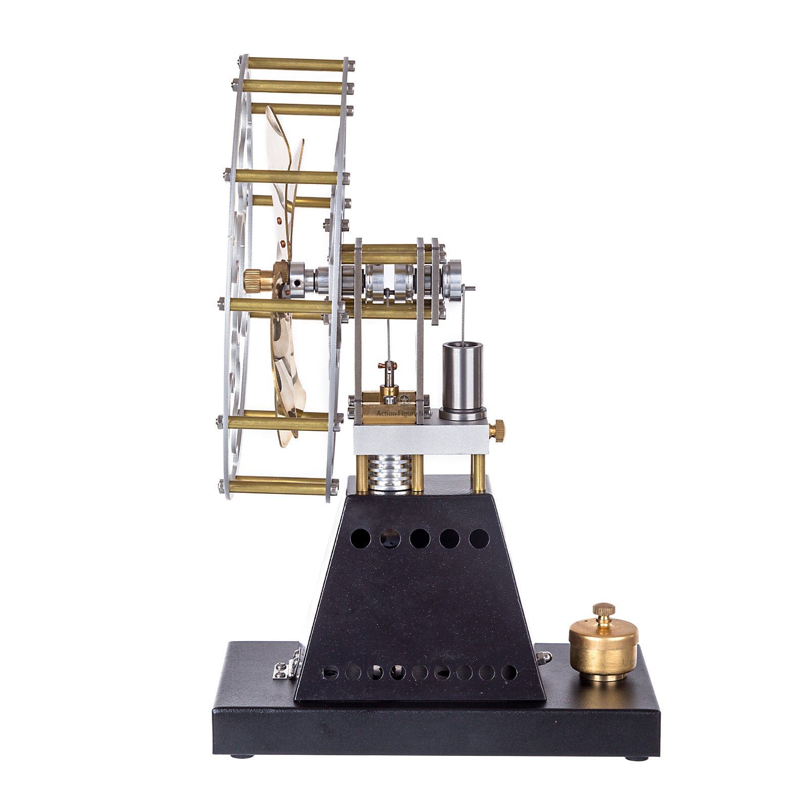 Vintage Stirling Engine Thermal Stove Top Heat Powered Fan Vintage Stirling Engine Thermal Stove Top Heat Powered Fan