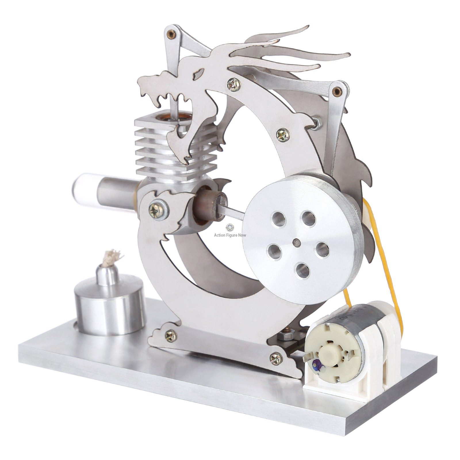 Single-Cylinder Stirling Engine Generator Model - STEM Toys Single-Cylinder Stirling Engine Generator Model - STEM Toys