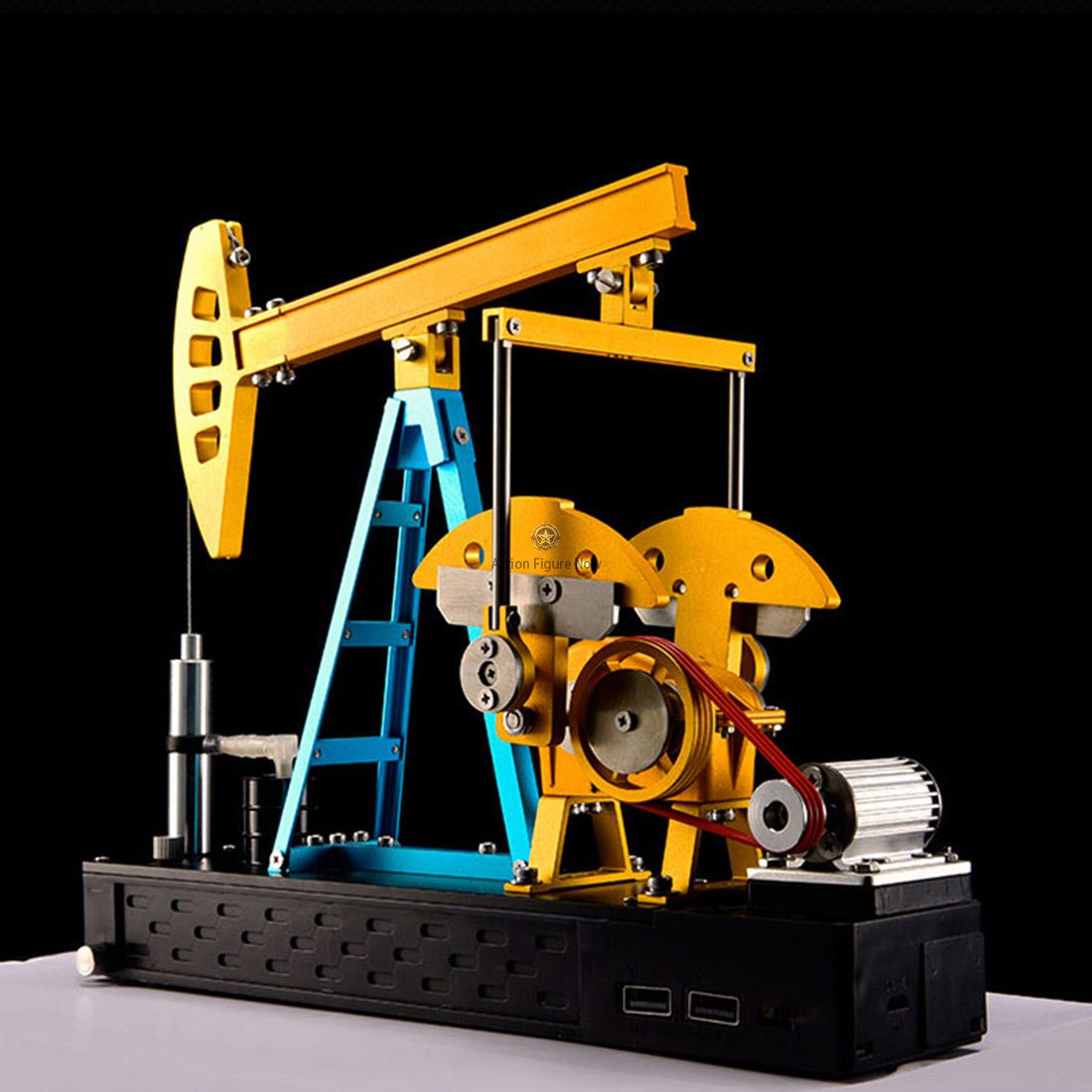 Pumping Unit Model Building Kit: Educational 3D Metal Mechanical Puzzle Pumping Unit Model Building Kit: Educational 3D Metal Mechanical Puzzle