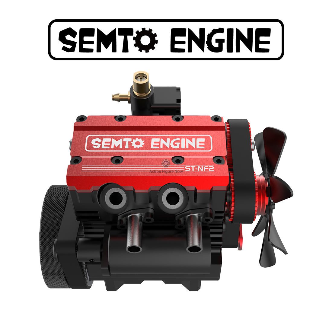 TOYAN FS-L200W Water-cooled 7cc Inline 2-Cylinder 4-Stroke Methanol Engine Model - DIY Assembly Kit TOYAN FS-L200W Water-cooled 7cc Inline 2-Cylinder 4-Stroke Methanol Engine Model - DIY Assembly Kit