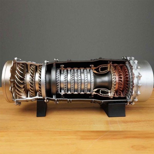 SKYMECH 1/20 Scale Turbofan Engine Model Kit: Build Your Own Functional WS-15 Turbofan Engine with 150+ Parts