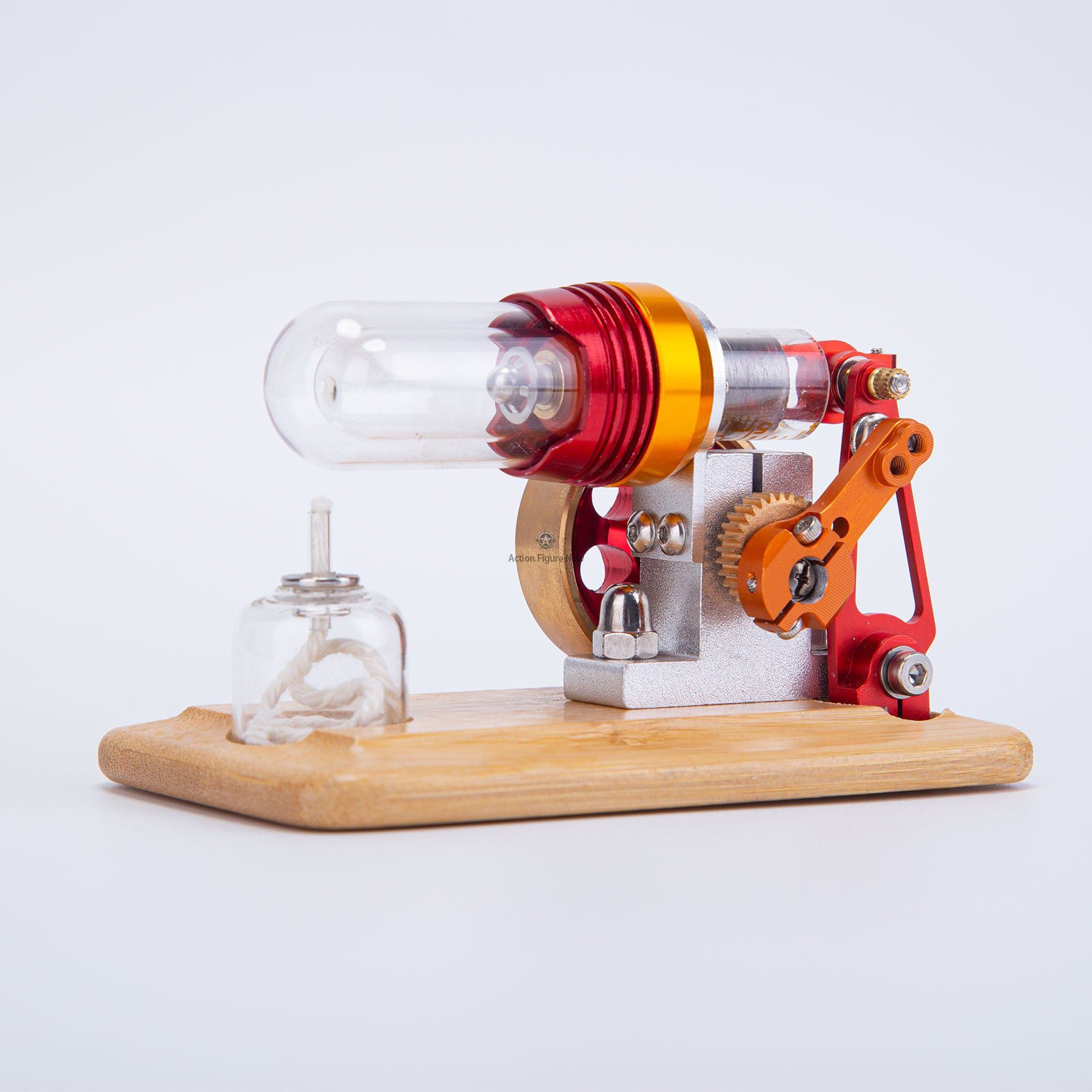 ENJOMOR Mini Free Piston Stirling Engine, External Combustion Hot Air Engine Model Science STEM Toy ENJOMOR Mini Free Piston Stirling Engine, External Combustion Hot Air Engine Model Science STEM Toy