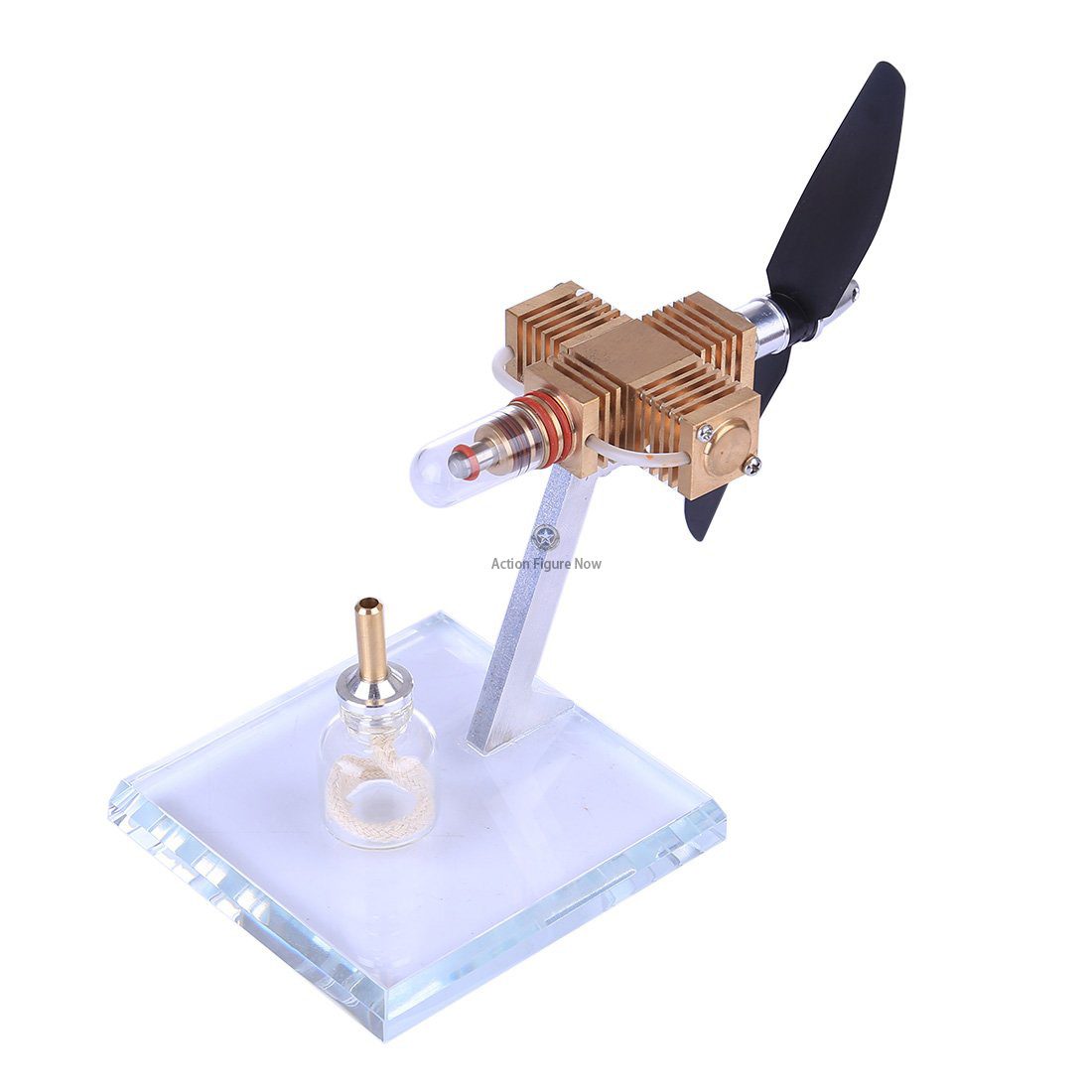 Aircraft Stirling Engine Kit: Mini Pocket Stirling Engine Power Generator Model Toy Aircraft Stirling Engine Kit: Mini Pocket Stirling Engine Power Generator Model Toy