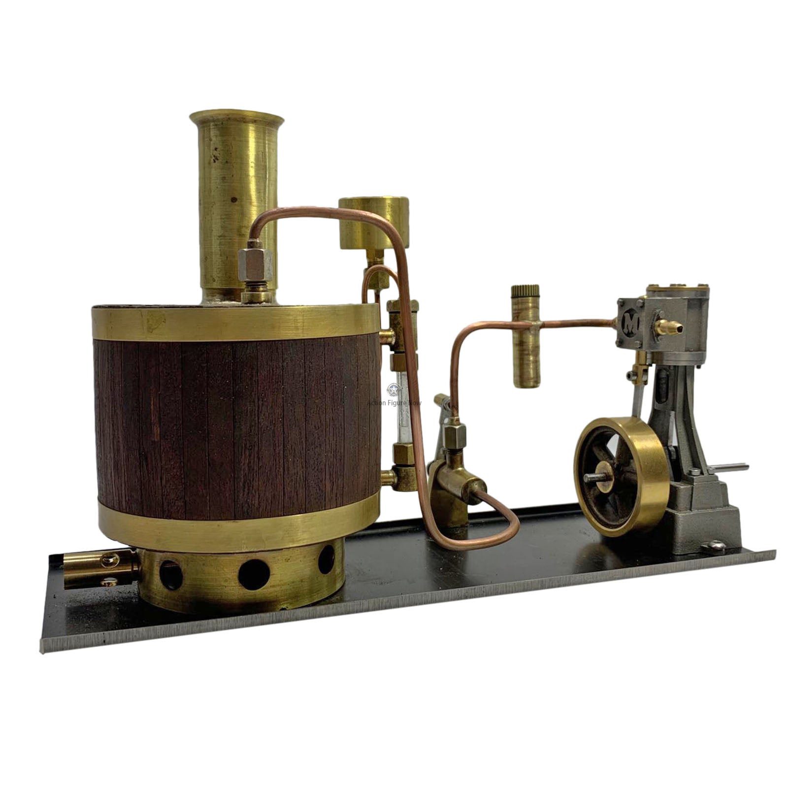 50-100cm Model Ship Mini Single Cylinder Steam Engine and Boiler Set 50-100cm Model Ship Mini Single Cylinder Steam Engine and Boiler Set