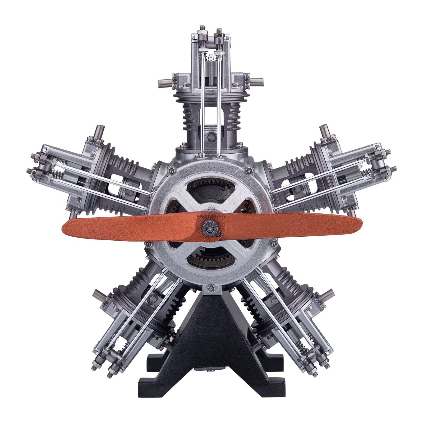 5-Cylinder Radial Engine Model Kit (Working Model) - 1:6 Scale Metal Assembly with 250+ Pieces 5-Cylinder Radial Engine Model Kit (Working Model) - 1:6 Scale Metal Assembly with 250+ Pieces