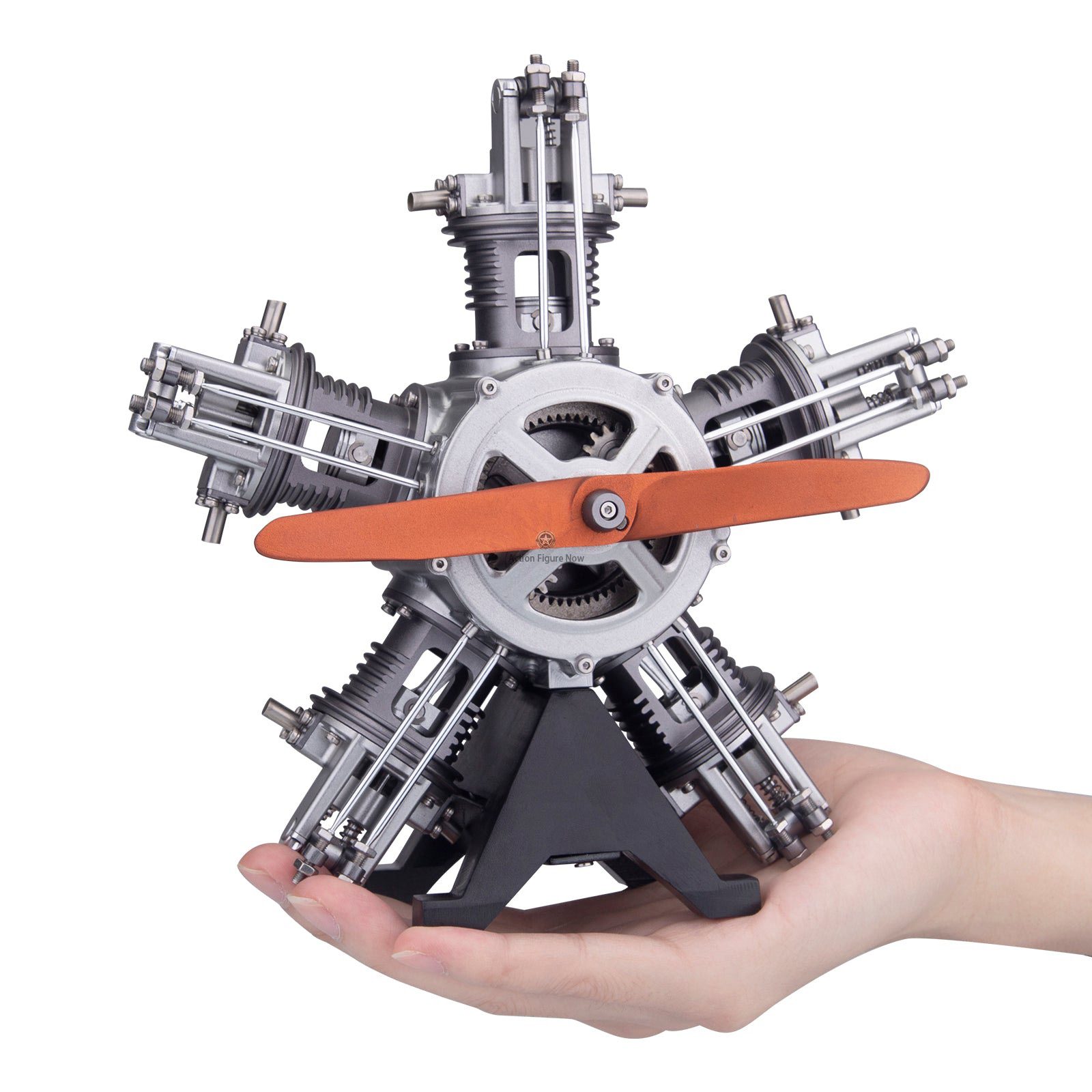 5-Cylinder Radial Engine Model Kit (Working Model) - 1:6 Scale Metal Assembly with 250+ Pieces 5-Cylinder Radial Engine Model Kit (Working Model) - 1:6 Scale Metal Assembly with 250+ Pieces