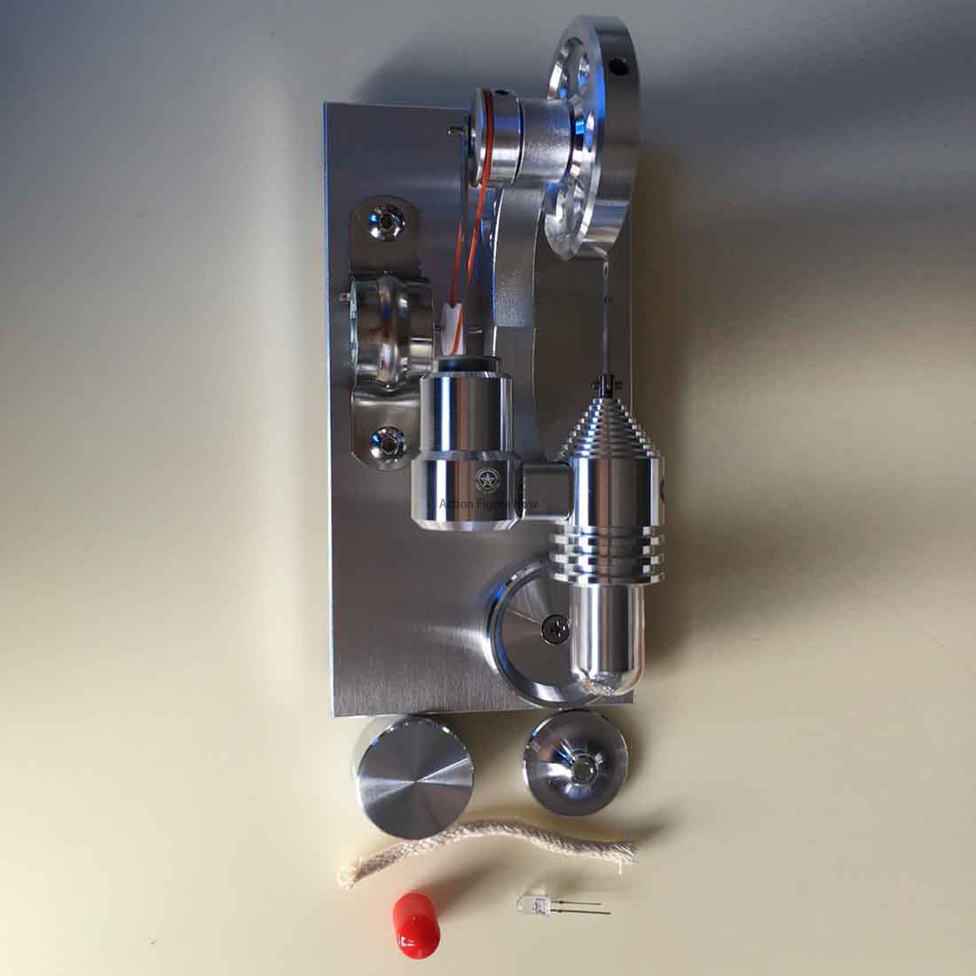 Stirling Engine Model Science Experiment Kit with LED Stirling Engine Model Science Experiment Kit with LED