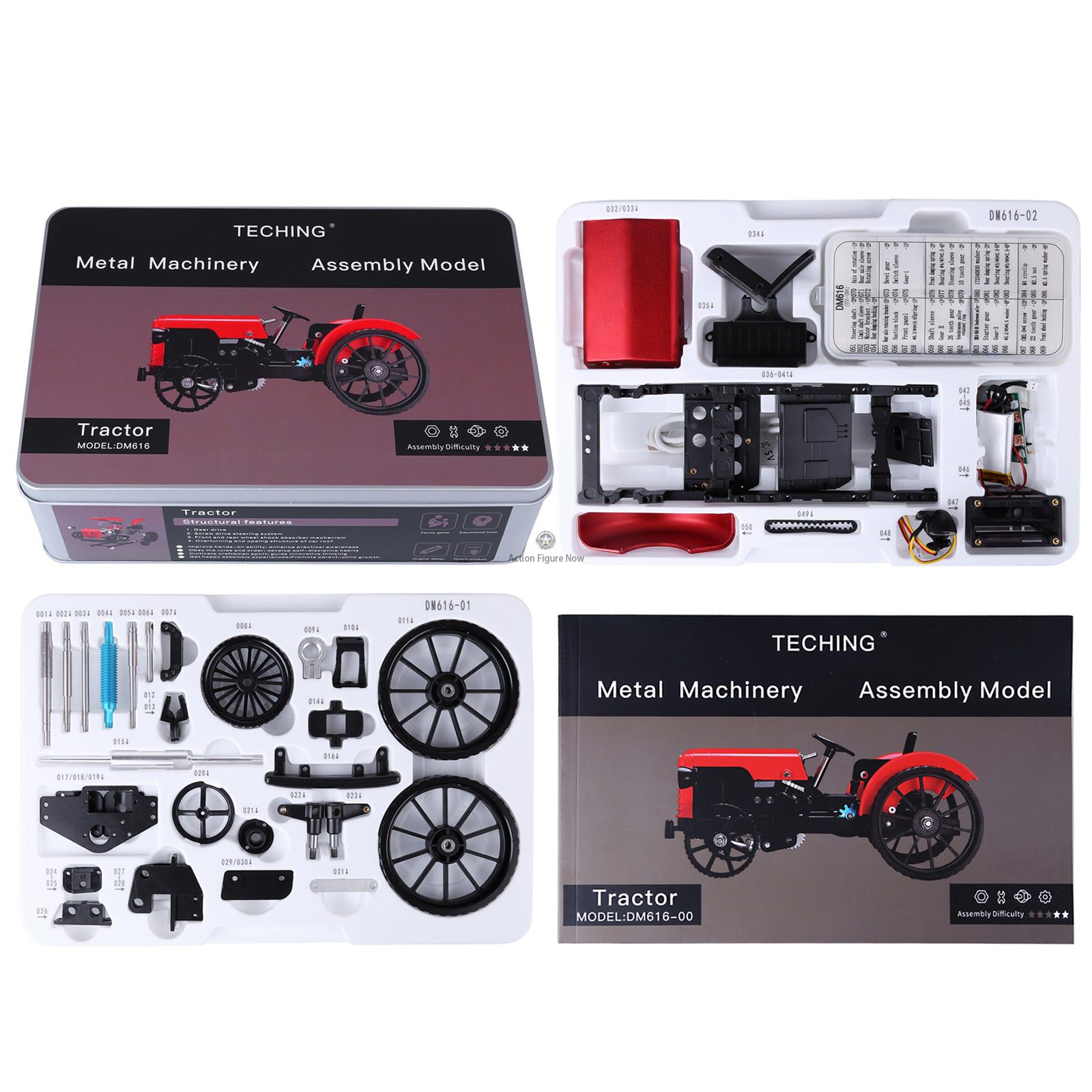 Electric Car Engine Assembly Kit - STEM Learning Educational Science Experiment - Teching DM12B (249 Pieces) Electric Car Engine Assembly Kit - STEM Learning Educational Science Experiment - Teching DM12B (249 Pieces)