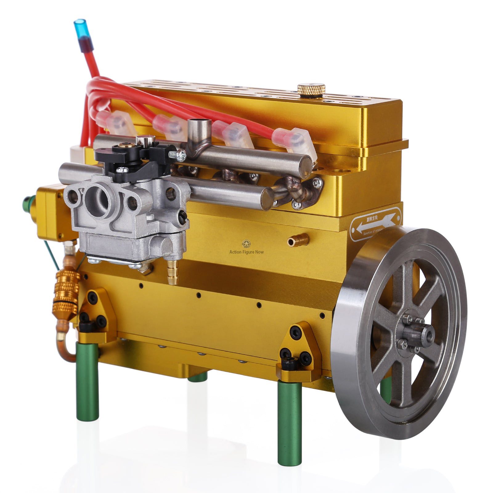32cc Inline-4 Water-Cooled Petrol Engine for 1:5 Scale RC Car, Boat, and Airplane 32cc Inline-4 Water-Cooled Petrol Engine for 1:5 Scale RC Car, Boat, and Airplane