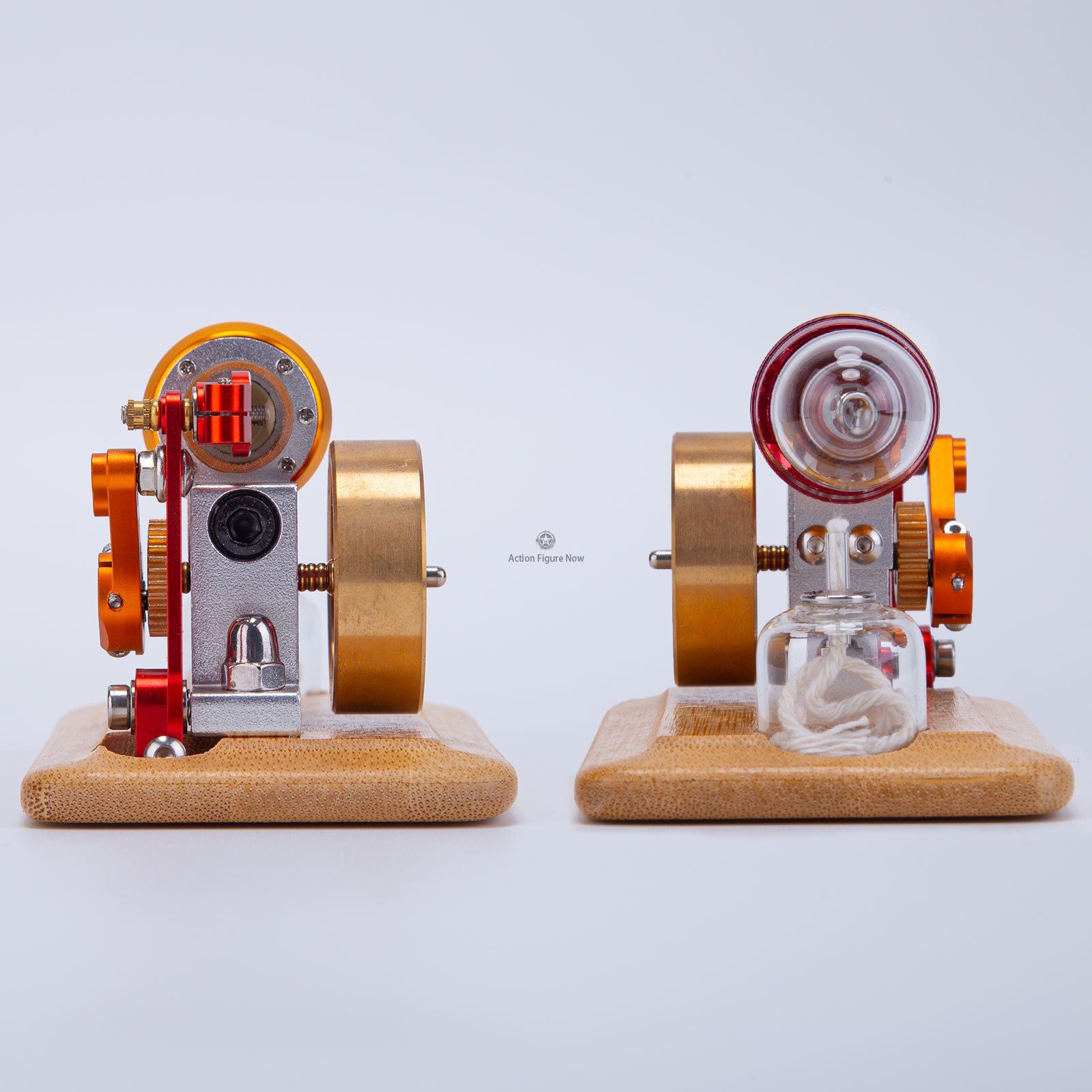 ENJOMOR Mini Free Piston Stirling Engine, External Combustion Hot Air Engine Model Science STEM Toy ENJOMOR Mini Free Piston Stirling Engine, External Combustion Hot Air Engine Model Science STEM Toy