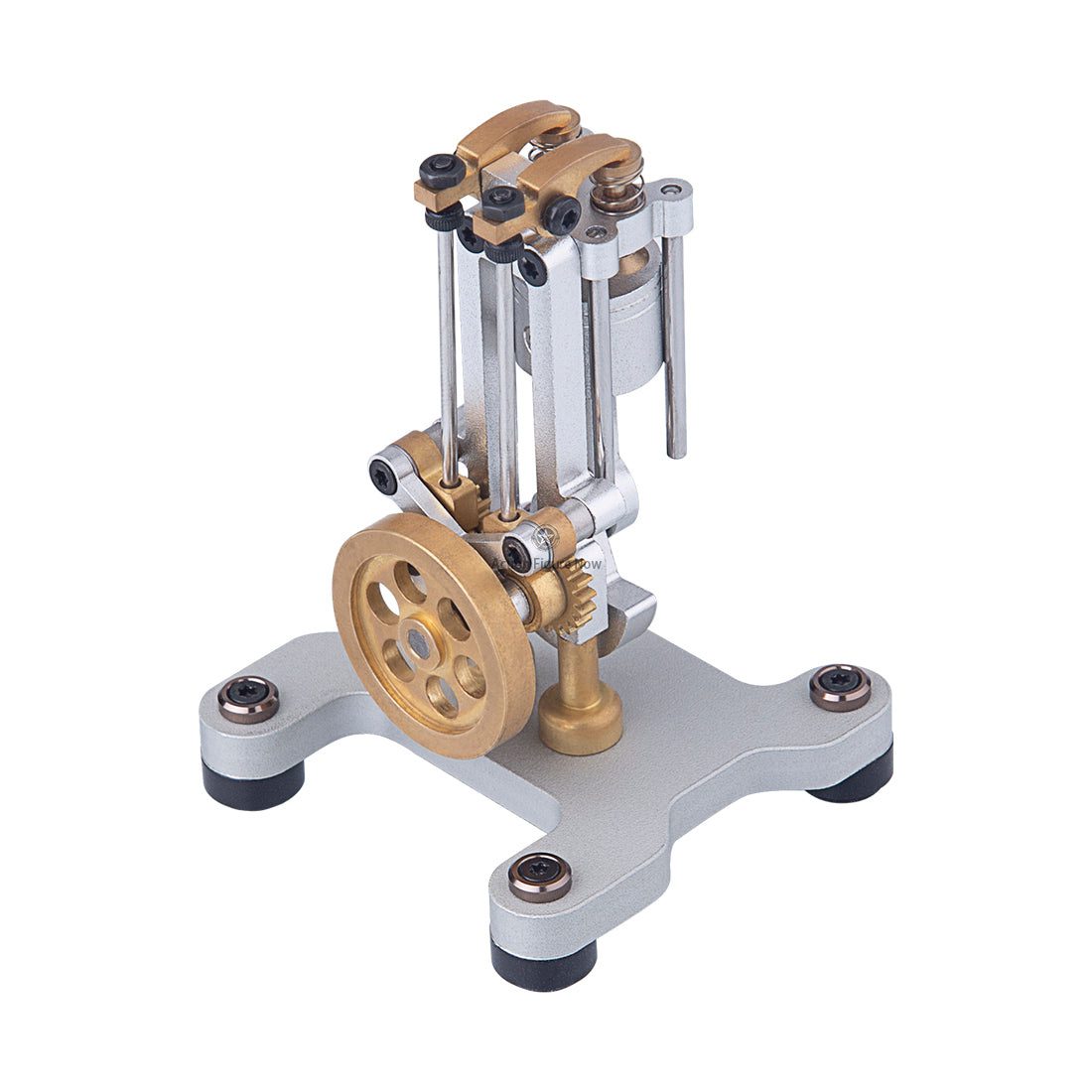 Mini Metal DIY Single-Cylinder 4-Stroke DOHC Pushrod Internal Combustion Engine Model Toy for Education and Science Experiments Mini Metal DIY Single-Cylinder 4-Stroke DOHC Pushrod Internal Combustion Engine Model Toy for Education and Science Experiments