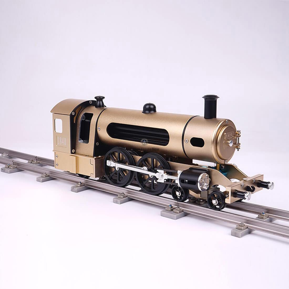 Steam Locomotive Train Assembly Engine DIY Kit - Full Metal Hardest Build with Track (387Pcs) Steam Locomotive Train Assembly Engine DIY Kit - Full Metal Hardest Build with Track (387Pcs)