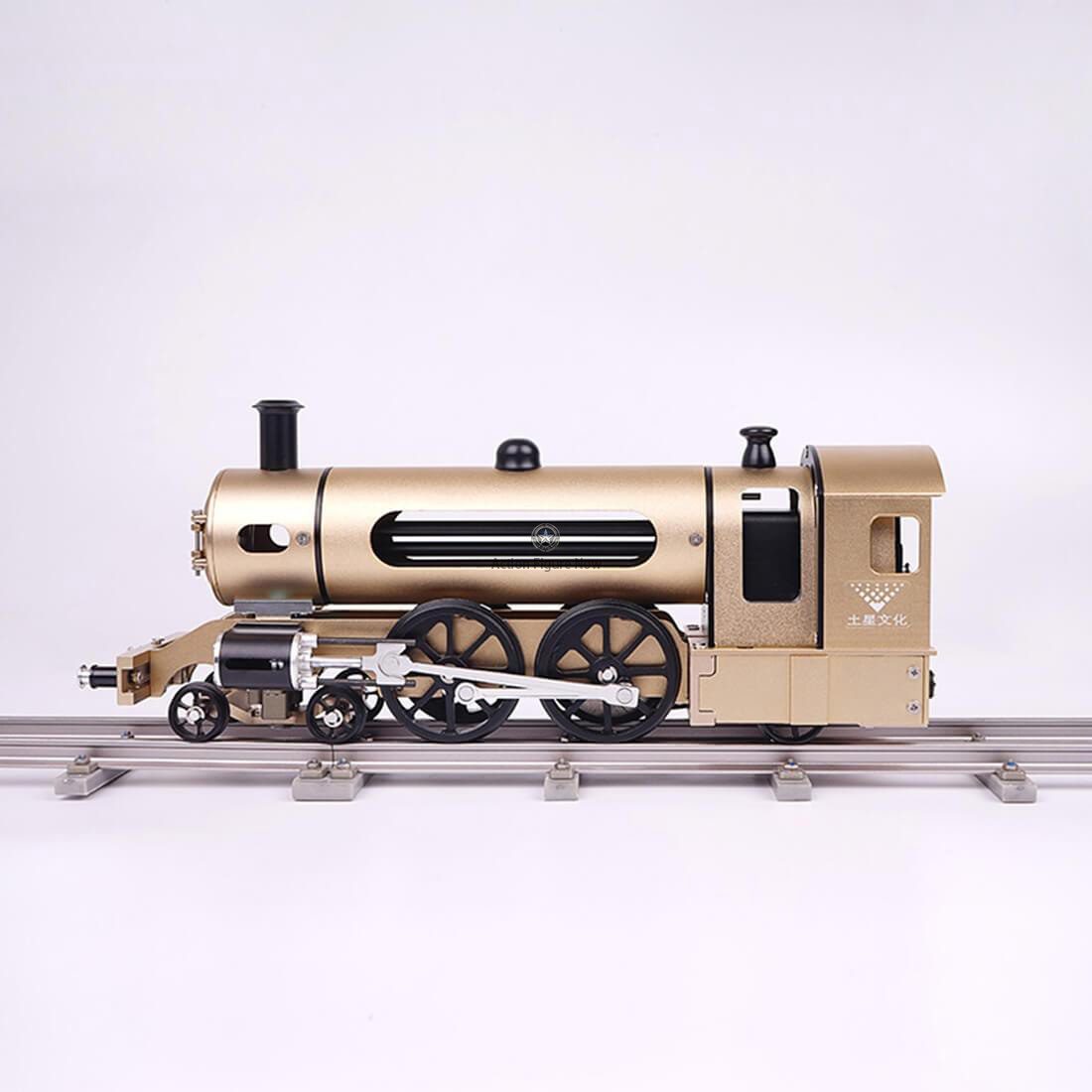 Steam Locomotive Train Assembly Engine DIY Kit - Full Metal Hardest Build with Track (387Pcs) Steam Locomotive Train Assembly Engine DIY Kit - Full Metal Hardest Build with Track (387Pcs)