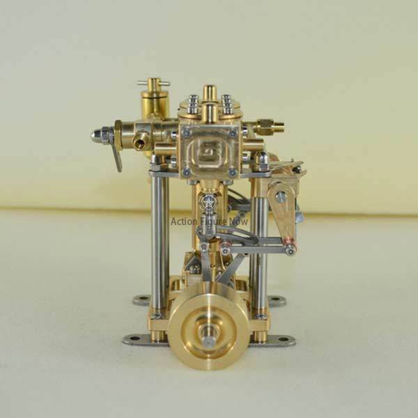 2-Cylinder Oscillating Marine Steam Engine Copper Model 2-Cylinder Oscillating Marine Steam Engine Copper Model