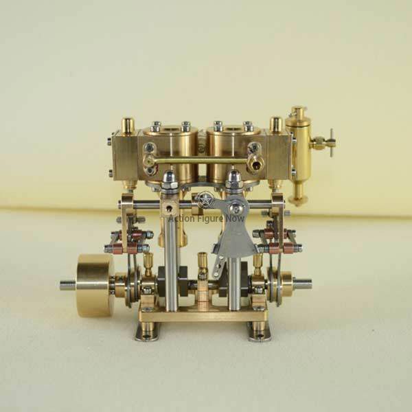 2-Cylinder Oscillating Marine Steam Engine Copper Model 2-Cylinder Oscillating Marine Steam Engine Copper Model