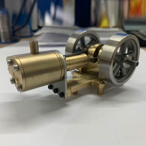Double-Flywheel Steam Engine Model Tractor Head Collector's Gift Edition Double-Flywheel Steam Engine Model Tractor Head Collector's Gift Edition