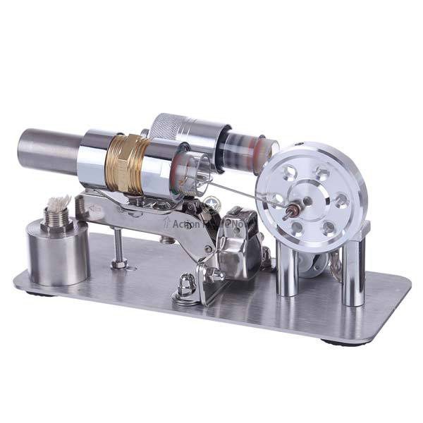 Enginediy Stirling Engine Motor, Model Electricity Generator, Stem Educational Toy