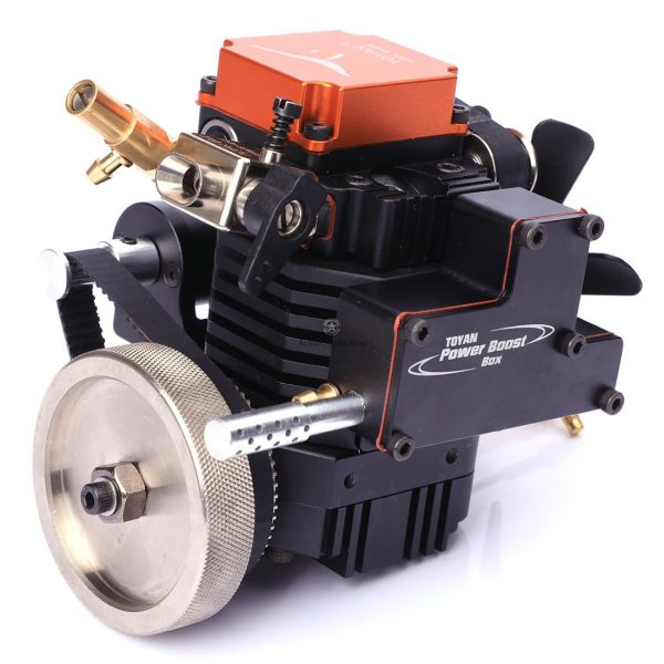 Four Stroke RC Engine Kit | FS-S100 Methanol Engine for Model Car, Boat & Plane