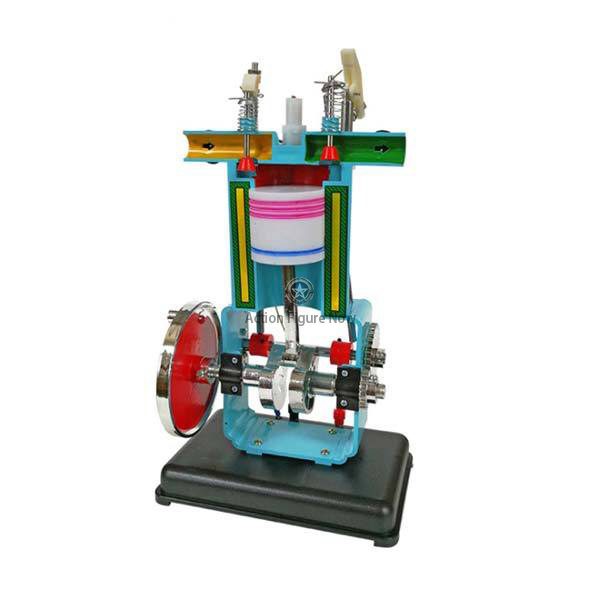 Complete Internal Combustion Engine Working Model 4-Stroke Overhead-Valve Engine Industrial Lab Education Physics Scientific Equipment