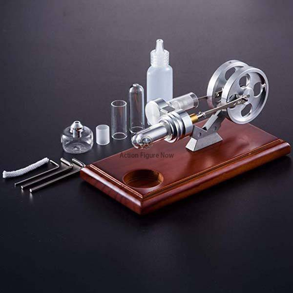 Stirling Engine Kit - Single Cylinder Stirling Engine Model - Education Toy - Electricity Power - Enginediy