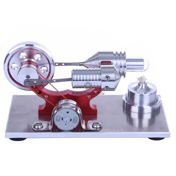 Portable Stirling Engine Generator, Solid Metal Construction, Illuminates Colorful LED, Ideal for Entry-Level Enthusiasts Portable Stirling Engine Generator, Solid Metal Construction, Illuminates Colorful LED, Ideal for Entry-Level Enthusiasts