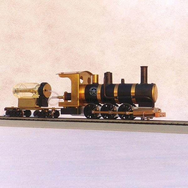 1:87 HO Scale Live Steam Locomotive Engine with Boiler and Fuel Tank