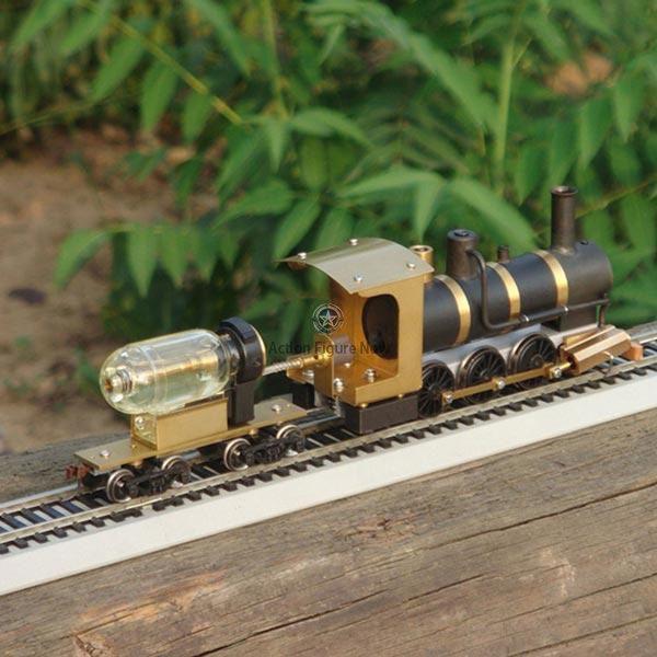 1:87 HO Scale Live Steam Locomotive Engine with Boiler and Fuel Tank