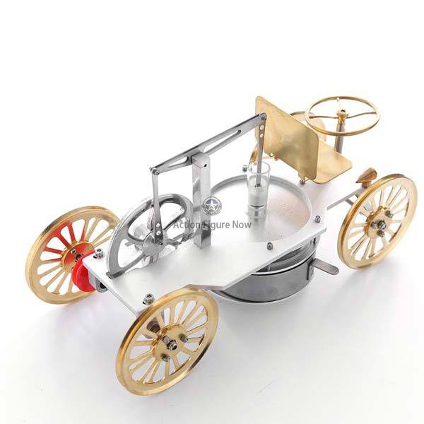 LTD Stirling Engine Vehicle Low-Temperature Stirling Engine Model STEM Toy Gift Collection Decor