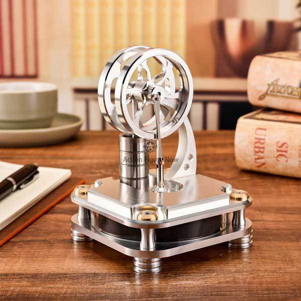 Stainless Steel Stirling Engine Kit - Low Temperature Stirling Engine Model Toy Stainless Steel Stirling Engine Kit - Low Temperature Stirling Engine Model Toy