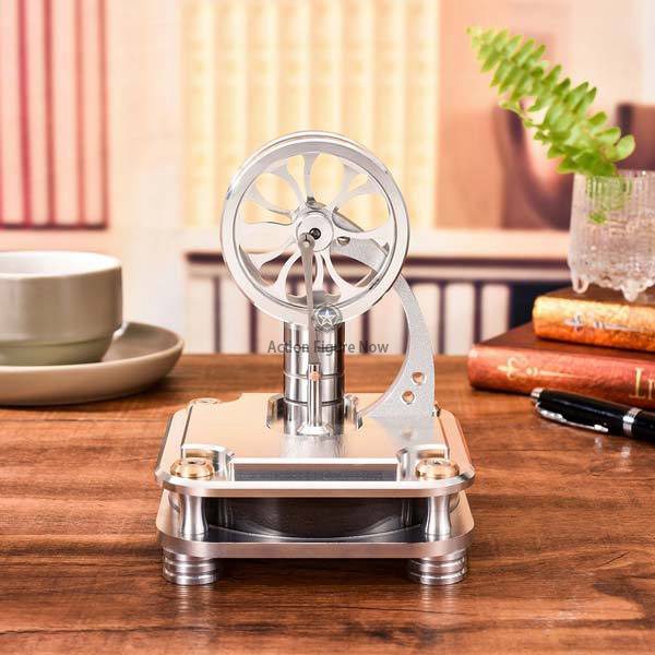 Stainless Steel Stirling Engine Kit - Low Temperature Stirling Engine Model Toy Stainless Steel Stirling Engine Kit - Low Temperature Stirling Engine Model Toy