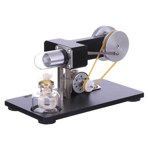 Stirling Engine Model Kit with LED Display: Mini Hot Air Physics Experiment Educational Toy Stirling Engine Model Kit with LED Display: Mini Hot Air Physics Experiment Educational Toy