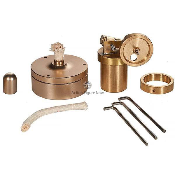 Miniature Copper Steam Engine Model Kit: Creative Gift Set and Live Steam Power
