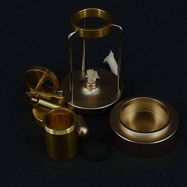 Miniature Copper Steam Engine Model Kit: Creative Gift Set and Live Steam Power