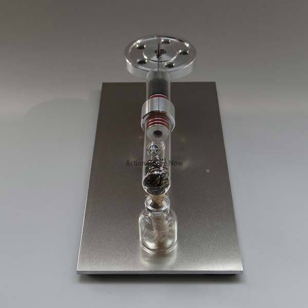Horizontal Mini Stirling Engine Model Kit Thermoacoustic Power Science Educational Toy - Enginediy Horizontal Mini Stirling Engine Model Kit Thermoacoustic Power Science Educational Toy - Enginediy