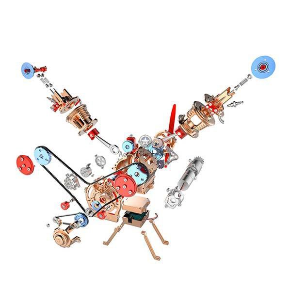 DIY V2 Engine Model Assembly Kit: Premium Quality 2-Cylinder VTwin Engine Model for Collection and Education (217Pcs) DIY V2 Engine Model Assembly Kit: Premium Quality 2-Cylinder VTwin Engine Model for Collection and Education (217Pcs)