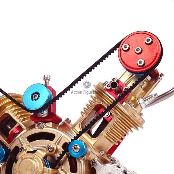 DIY V2 Engine Model Assembly Kit: Premium Quality 2-Cylinder VTwin Engine Model for Collection and Education (217Pcs) DIY V2 Engine Model Assembly Kit: Premium Quality 2-Cylinder VTwin Engine Model for Collection and Education (217Pcs)