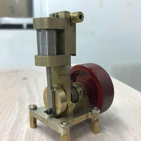 Mini Vertical Steam Engine Model Kit Science Toy for Kids Mini Vertical Steam Engine Model Kit Science Toy for Kids