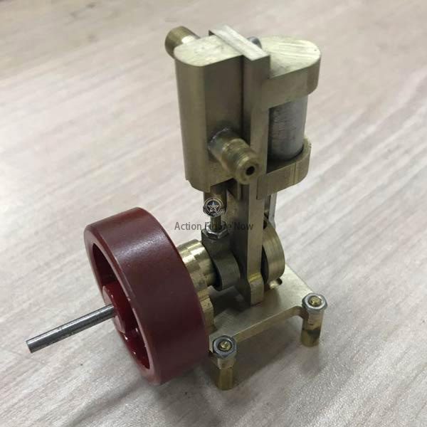 Mini Vertical Steam Engine Model Kit Science Toy for Kids Mini Vertical Steam Engine Model Kit Science Toy for Kids