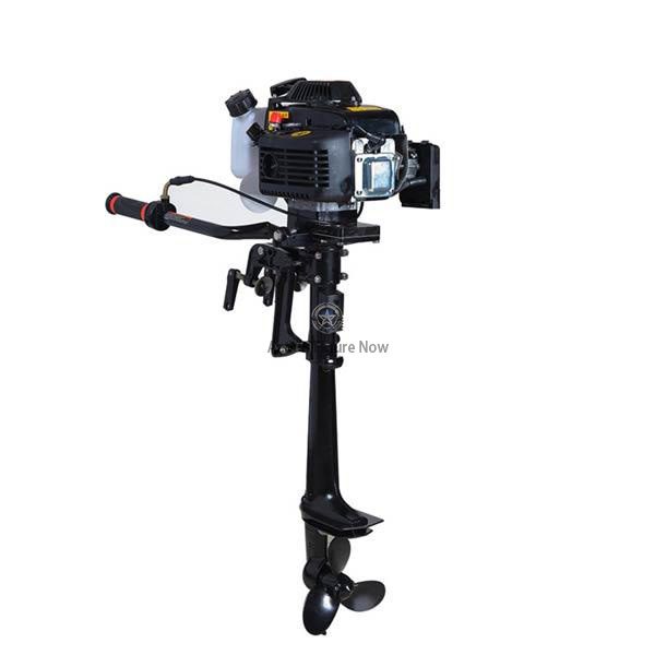 4-Stroke Outboard Motor - 4HP Air-Cooled 55cc Boat Engine 4-Stroke Outboard Motor - 4HP Air-Cooled 55cc Boat Engine