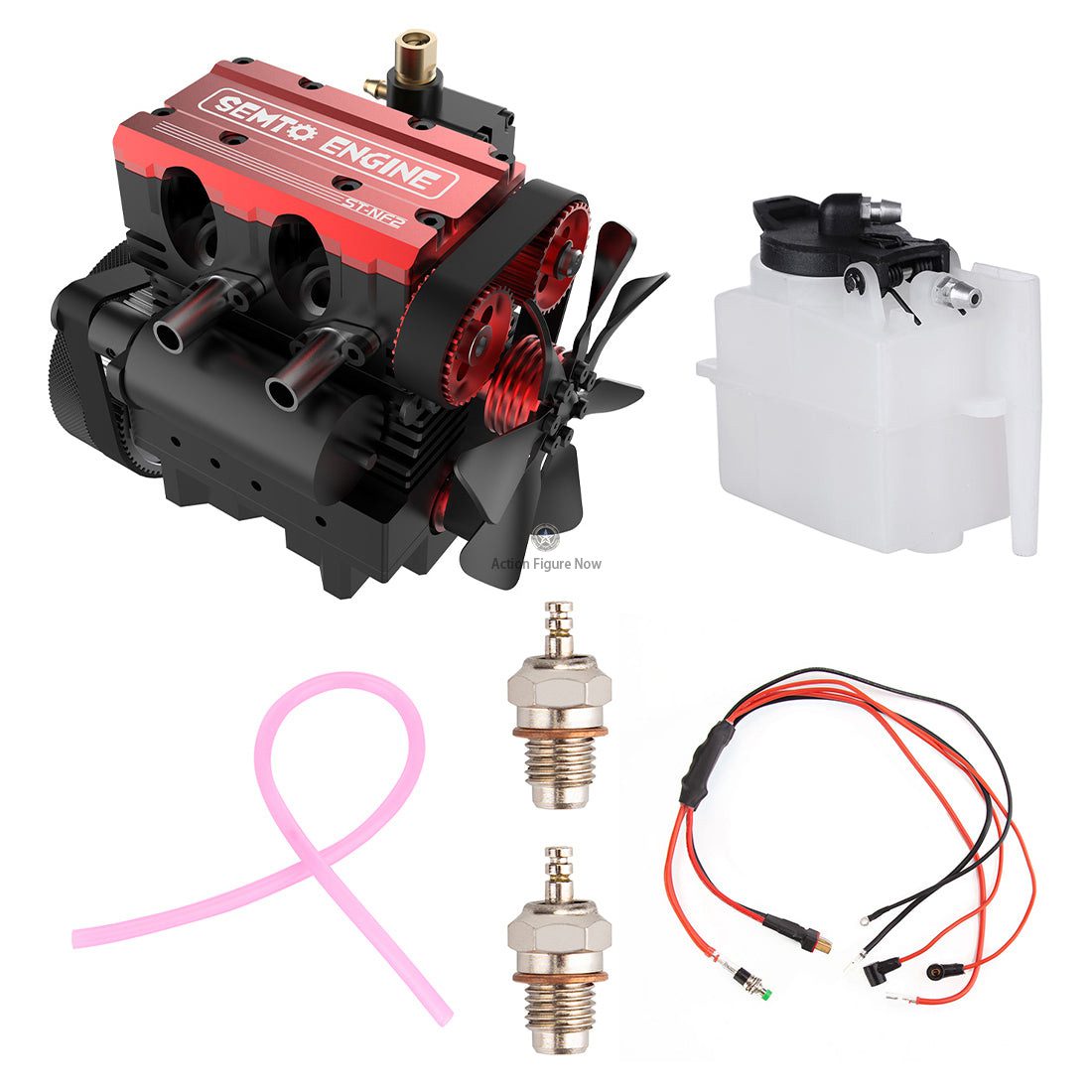 Otto Toyan FS-L200AC Engine - Single Overhead Camshaft (SOHC) 4-Stroke, Nitro-Fueled Model Engine Kit Otto Toyan FS-L200AC Engine - Single Overhead Camshaft (SOHC) 4-Stroke, Nitro-Fueled Model Engine Kit