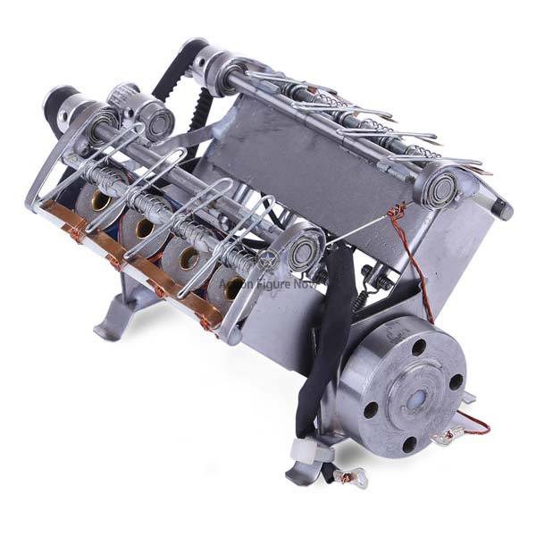 V8 Solenoid Engine Model, Electromagnetic 8-Cylinder Electric Car Engine Toy, Collectible Gift - Enginediy V8 Solenoid Engine Model, Electromagnetic 8-Cylinder Electric Car Engine Toy, Collectible Gift - Enginediy